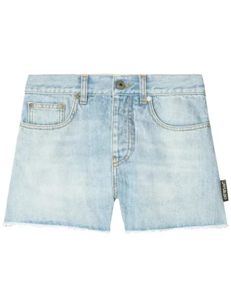 Pantaloni scurți din denim Off-white alb