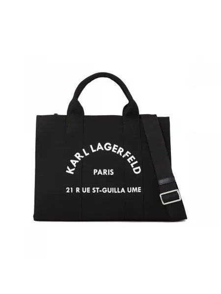 Shopper torbica Karl Lagerfeld crna