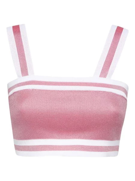 Top Balmain cu dungi roz