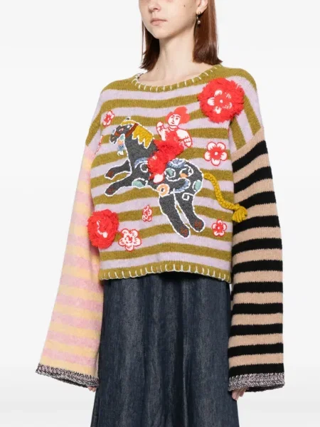 Pulover Yanyan Knits violet