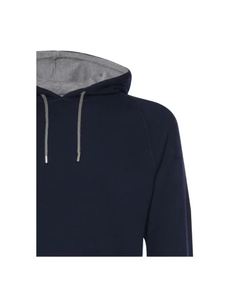 Bluza z kapturem Fay z kapturem niebieska