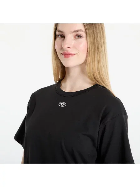 T-shirt DIESEL T-Shirt Black S μαύρο