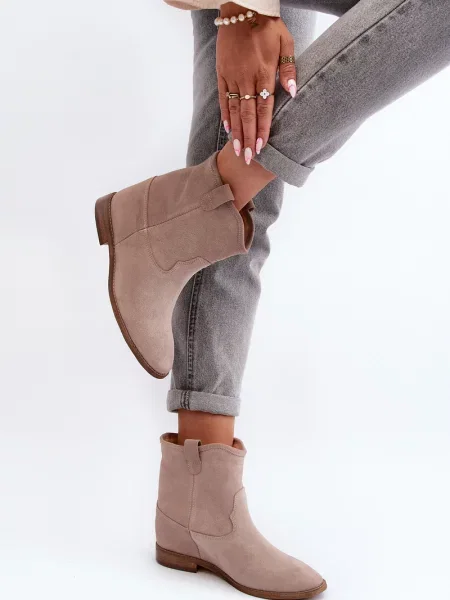 Ботуши Zazoo бежово