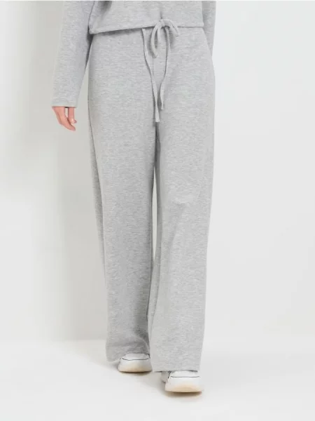 Широкі спортивні штани сірий