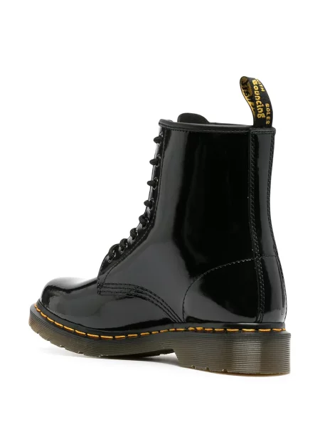 Kožené kotníkové boty Dr. Martens černé