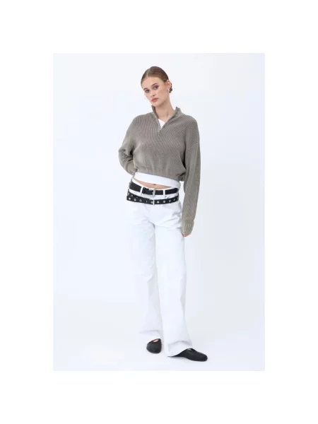 Dzianinowy sweter Won Hundred szary