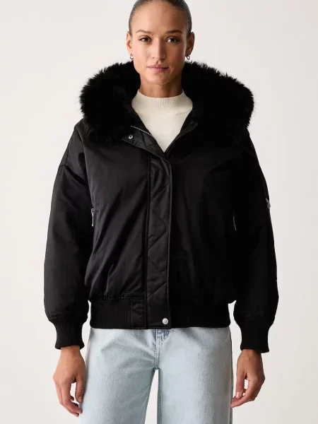MICHAEL Michael Kors geacă cu puf pentru femei negru