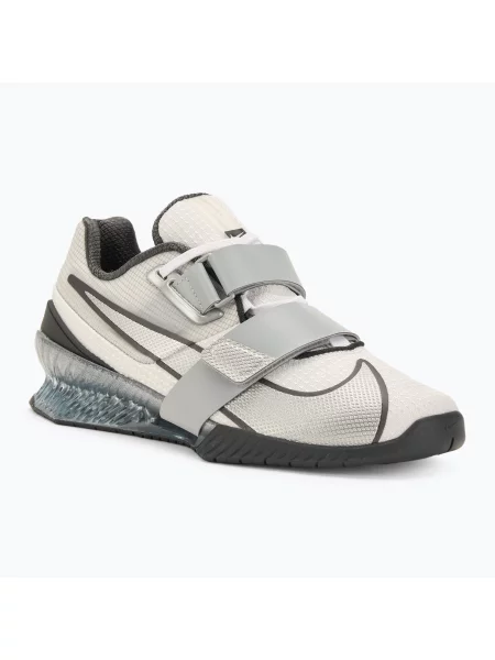Buty do podnoszenia ciężarów Nike Romaleos 4 SE white/metallic silver/anthracite wolf grey białe
