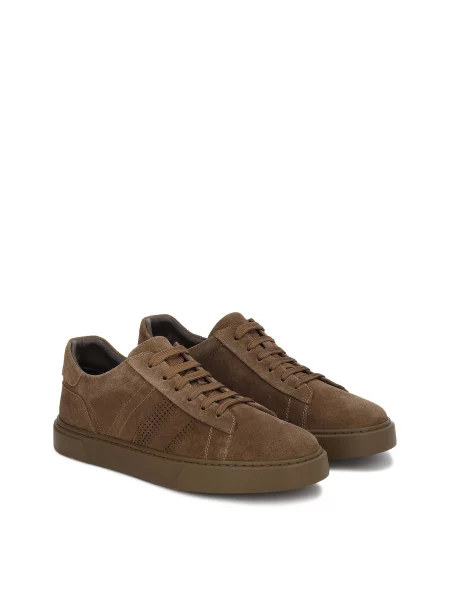 Sneakerși Kazar maro