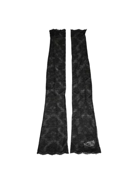 Skarpety Dolce And Gabbana w kwiatki czarne