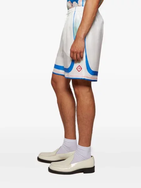 Pantaloni scurți Casablanca alb