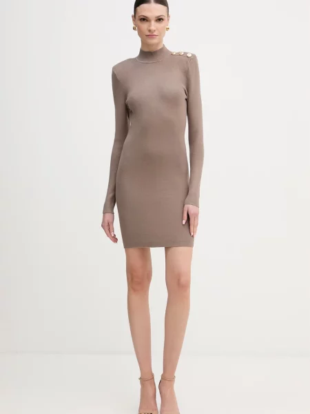 GUESS Rochie ALYSSIA maro deschis bej