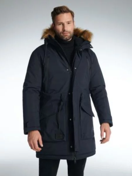 Sinsay Bunda parka námořnická modrá