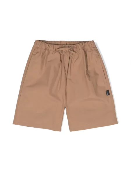 Bermudy dziecięce Msgm brązowe