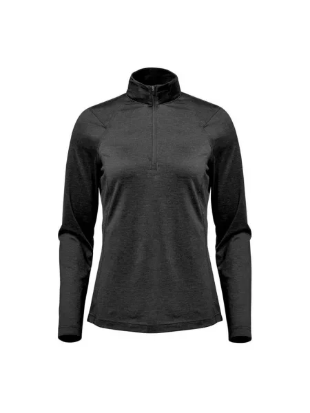 Sweter Milano Quarter Zip Pullover czarny