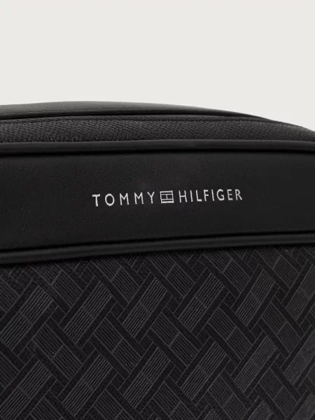 Kosmetyczka/ kosmetyczka z napisem z logo model MODERN MONOGRAM WASHBAG' Tommy Hilfiger czarna