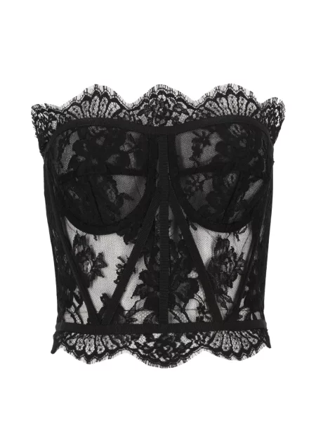 Sutien Dolce & Gabbana din dantelă negru
