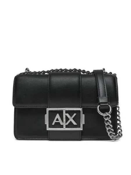 ARMANI EXCHANGE Válltáska JODIE / ezüst fekete