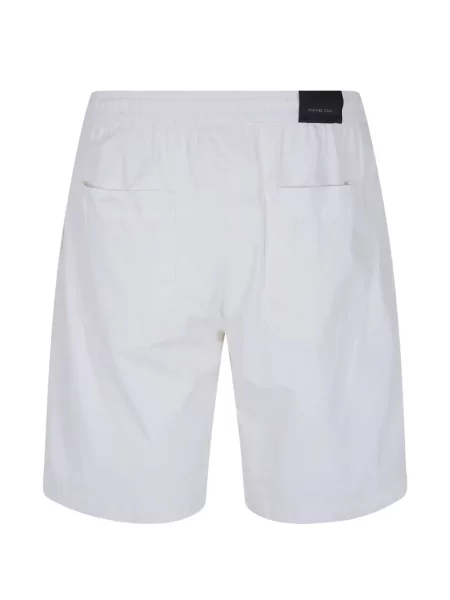 Pantaloni scurți Michael Coal cu cordon alb