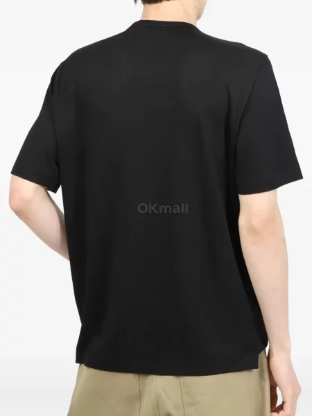 Tricou Lardini scurt maro