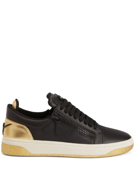 Sneakerși Giuseppe Zanotti din piele negru