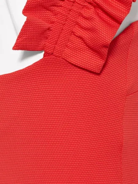 Mymarini Plavky S Jedním Ramínkem Swimsuit No. 3 S Uv Ochranou červená