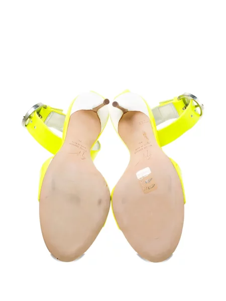 Sandale Giuseppe Zanotti din piele galben