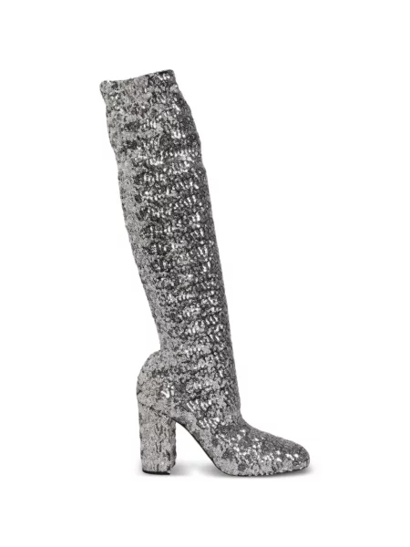 Botine Dolce & Gabbana cu paiete