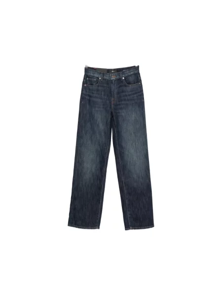 Jeansy 7 For All Mankind niebieskie
