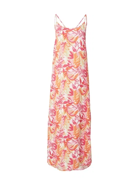 ONLY Rochie de vară ONLNOVA galben pastel / portocaliu / fucsia alb