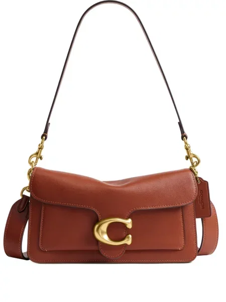 Geanta de piele Coach din piele maro