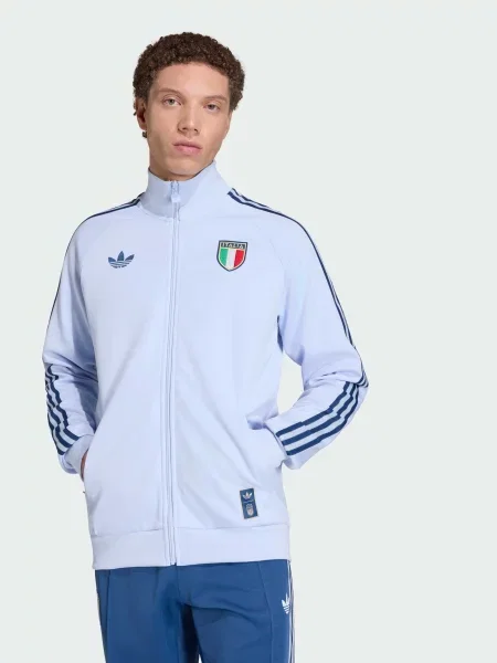 Спортивна кофта adidas перероблений синій