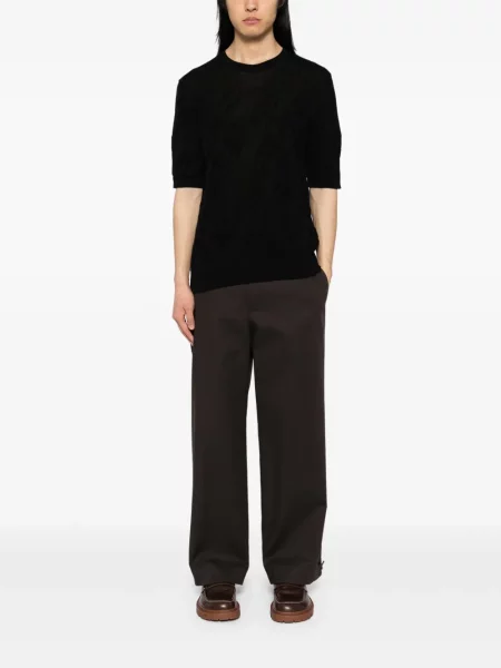 Tricou Tagliatore tricotate negru