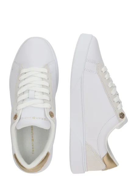 Sneakersy Tommy Hilfiger biela