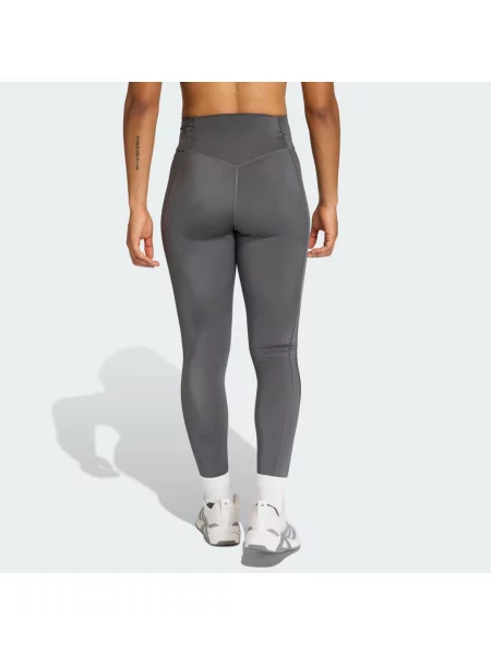 Legginsy Optime Essentials Workout Shine szare