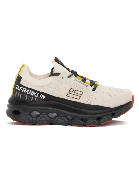 Pantofi D.franklin alb