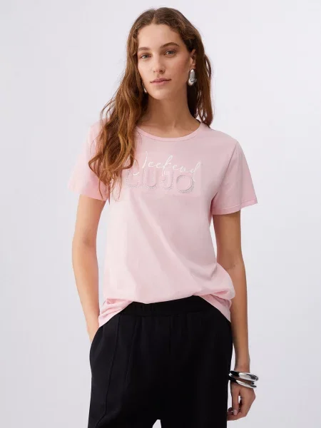 Liu Jo Tricou Better deschis roz