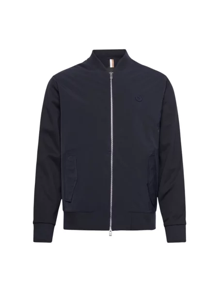 Bluza Hugo z logo niebieska