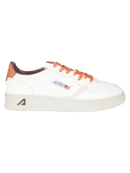 Sneakersy Autry skórzane białe