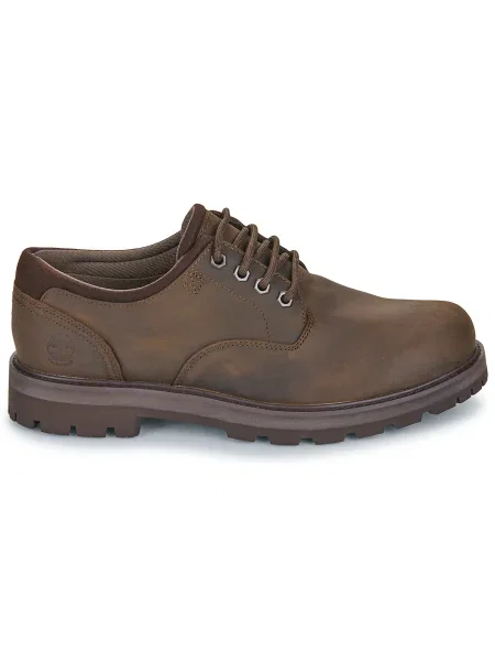 Pantofi Timberland cu șireturi din dantelă maro