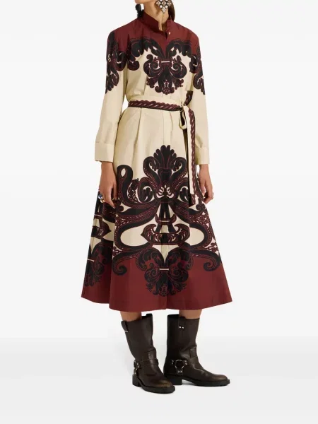 Rochie La Doublej de costum roșu