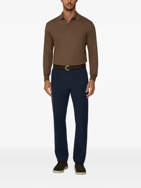 Pantaloni Boggi Milano stretch albastru