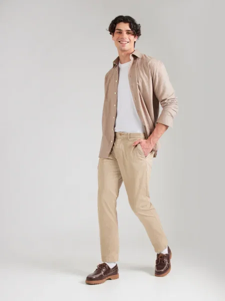 TOMMY HILFIGER Pantaloni DENTON ESSENTIAL crem