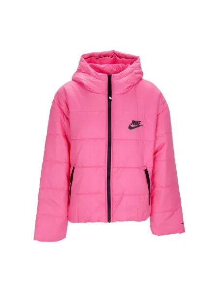 Kurtka puchowa Nike z kapturem czarna