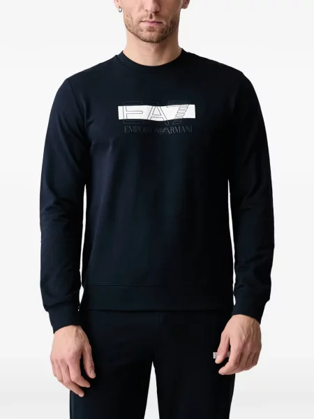 Tepláková souprava Ea7 Emporio Armani modrá