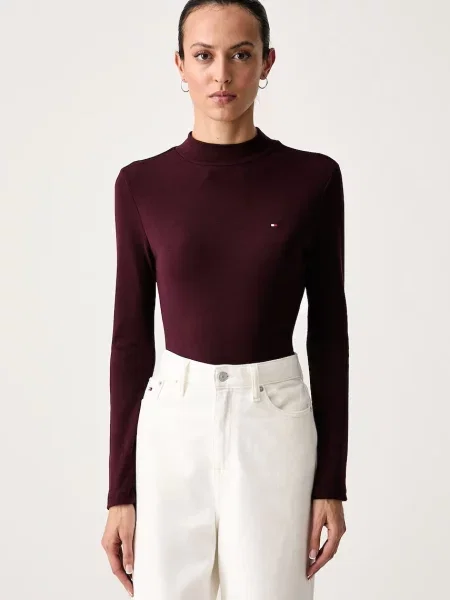 TOMMY HILFIGER Tricou Cody vin roșu