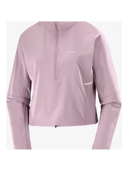Kurtka Salomon Sense Aero Hybrid Cropped jasna XS różowa