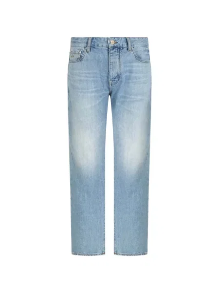 Blugi Armani Exchange cu 5 buzunare albastru