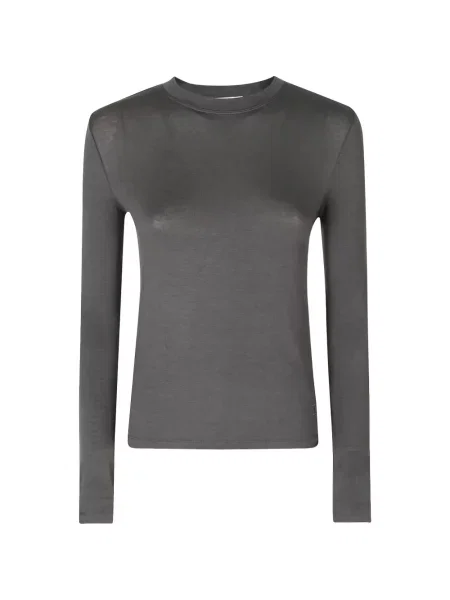 Lung tricou Low Classic clasic gri