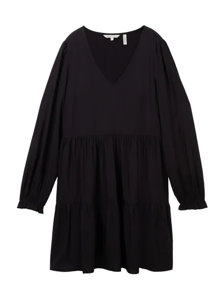 TOM TAILOR DENIM Rochie negru